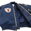 Load image into Gallery viewer, Tedman MA-1 Flight Jacket Men's Custom MA1 Bomber with Patch Embroidery TMA-580 Dark-Blue