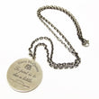 Load image into Gallery viewer, TOYS McCOY Men's Sterling Silver St. Christopher Necklace - Steve McQueen Replica Pendant & Chain TMA1617