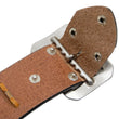 Load image into Gallery viewer, TOYS McCOY Cross-Stitched Leather Belt Men's Ccasual Marlon Brando The Wild One Belt TMA2107 Black