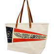 Laden Sie das Bild in den Galerie-Viewer, TOYS McCOY Bag Men's Casual Pennant Tote Bag With Leather Handles Canvas Tote Bag TMA2119 Natural