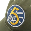 Load image into Gallery viewer, TOYS McCOY Cap Men's US Military Fifth Air Force Twill Cotton Hat TMA2214 Olive
