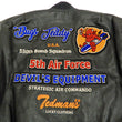 Load image into Gallery viewer, Tedman MA-1 Leather Jacket Men's Genuine Lambskin Custom Bomber MA1 TMAL-540 Black