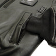 Load image into Gallery viewer, Tedman MA-1 Leather Jacket Men's Genuine Lambskin Custom Bomber MA1 TMAL-540 Black
