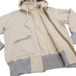 Load image into Gallery viewer, TOYS McCOY Hoodie Men's Vintage inspired Plain Zip Front Hooded Sweatshirt TMC2065 040-Sand