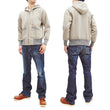 Load image into Gallery viewer, TOYS McCOY Hoodie Men's Vintage inspired Plain Zip Front Hooded Sweatshirt TMC2065 040-Sand