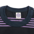 Load image into Gallery viewer, TOYS McCOY Striped T-Shirt Men's Steve McQueen Short Sleeve Stripe Tee TMC2342 121 Blue/Black
