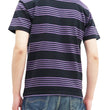 Load image into Gallery viewer, TOYS McCOY Striped T-Shirt Men's Steve McQueen Short Sleeve Stripe Tee TMC2342 121 Blue/Black