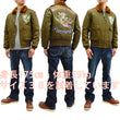 Load image into Gallery viewer, TOYS McCOY Jacket Mens USAAF B-10 Flight Jacket Flying Tigers Custom B10 TMJ2024 Olive