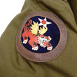 Load image into Gallery viewer, TOYS McCOY Jacket Mens USAAF B-10 Flight Jacket Flying Tigers Custom B10 TMJ2024 Olive