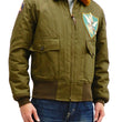 Load image into Gallery viewer, TOYS McCOY Jacket Mens USAAF B-10 Flight Jacket Flying Tigers Custom B10 TMJ2024 Olive