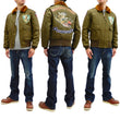 Load image into Gallery viewer, TOYS McCOY Jacket Mens USAAF B-10 Flight Jacket Flying Tigers Custom B10 TMJ2024 Olive