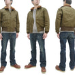 Load image into Gallery viewer, TOYS McCOY Jacket Men's USAAF B-10 Flight Jacket B10 Cotton Bomber Jacket Olive TMJ2227