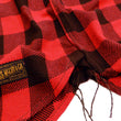 Load image into Gallery viewer, TOYS McCOY Men's Buffalo Check Plaid Shirt Patched Long Sleeve Button Up Shirt TMS1809 Red/Black