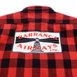 Load image into Gallery viewer, TOYS McCOY Men's Buffalo Check Plaid Shirt Patched Long Sleeve Button Up Shirt TMS1809 Red/Black