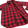 Load image into Gallery viewer, TOYS McCOY Steve McQueen Shirt Men's Buffalo Plaid Long Sleeve Button Up Shirt TMS2207 Red/Black
