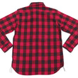 Load image into Gallery viewer, TOYS McCOY Steve McQueen Shirt Men's Buffalo Plaid Long Sleeve Button Up Shirt TMS2207 Red/Black