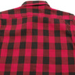 Load image into Gallery viewer, TOYS McCOY Steve McQueen Shirt Men's Buffalo Plaid Long Sleeve Button Up Shirt TMS2207 Red/Black