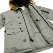 Load image into Gallery viewer, Tedman N-3B Parka Men's Winter Padded Coat Jacket with Patch TN3B-070 TN3-B-070 Gray
