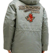 Load image into Gallery viewer, Tedman N-3B Parka Men's Winter Padded Coat Jacket with Patch TN3B-070 TN3-B-070 Gray