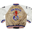 Load image into Gallery viewer, Tedman Sukajan Jacket Men's Reversible Embroidered Souvenir Jacket TSK-058 Gold/Black