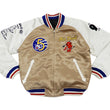 Load image into Gallery viewer, Tedman Sukajan Jacket Men's Reversible Embroidered Souvenir Jacket TSK-058 Gold/Black