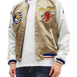 Load image into Gallery viewer, Tedman Sukajan Jacket Men's Reversible Embroidered Souvenir Jacket TSK-058 Gold/Black