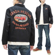 Load image into Gallery viewer, Tailor Toyo Jacket Men's US Military Embroidered Far East Okinawa Tour Souvenir Jacket TT15177 Black