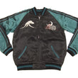 Laden Sie das Bild in den Galerie-Viewer, Hanatabi Gakudan Men's Japanese Souvenir Jacket Phoenix Hi no Tori Sukajan Script TZSJ-002