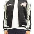 Load image into Gallery viewer, Hanatabi Gakudan Men's Japanese Souvenir Jacket Ultraman and Alien Baltan Sukajan Script ULSJ-001