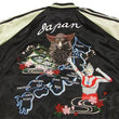 Load image into Gallery viewer, Hanatabi Gakudan Men's Japanese Souvenir Jacket Ultraman and Gomora Sukajan Script ULSJ-006