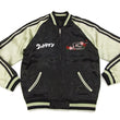 Load image into Gallery viewer, Hanatabi Gakudan Men's Japanese Souvenir Jacket Ultraman and Gomora Sukajan Script ULSJ-006