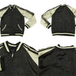 Load image into Gallery viewer, Hanatabi Gakudan Men's Japanese Souvenir Jacket Ultraman and Gomora Sukajan Script ULSJ-006