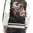 Load image into Gallery viewer, Hanatabi Gakudan Men's Japanese Souvenir Jacket Ultra Seven Sukajan Script ULSJ-009