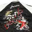 Load image into Gallery viewer, Hanatabi Gakudan Men's Japanese Souvenir Jacket Ultra Seven Sukajan Script ULSJ-009