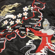 Load image into Gallery viewer, Hanatabi Gakudan Men's Japanese Souvenir Jacket Ultra Seven Sukajan Script ULSJ-009