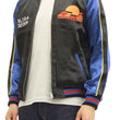 Load image into Gallery viewer, Hanatabi Gakudan Men's Japanese Souvenir Jacket Ultra Seven Alien Metron Sukajan Script ULSJ-010