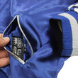 Load image into Gallery viewer, Hanatabi Gakudan Men's Japanese Souvenir Jacket Ultra Seven Ultra Hawk No.1 Sukajan Script ULSJ-011