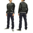 Load image into Gallery viewer, Hanatabi Gakudan Men's Japanese Souvenir Jacket Ultra Seven Ultra Hawk No.1 Sukajan Script ULSJ-011