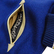 Load image into Gallery viewer, Whitesville Plain Varsity Jacket Men's Letterman Jacket Melton Leather Award Jacket WV14904 C/#126 Royal Blue x Cream