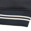 Load image into Gallery viewer, Whitesville Varsity Jacket Men's Letterman Jacket Melton x Leather Award Jacket WV15166 WV15166-119 Black x Black COUGARS