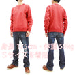 Load image into Gallery viewer, Whitesville Plain Sweatshirt Men's Loop-wheeled V-Insert Vintage Style WV67728 Red