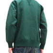 Load image into Gallery viewer, Whitesville Plain Sweatshirt Men's Loop-wheeled V-Insert Vintage Style WV67728 145 Green