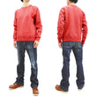 Load image into Gallery viewer, Whitesville Plain Sweatshirt Men's Loop-wheeled V-Insert Vintage Style WV67728 Red