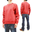 Load image into Gallery viewer, Whitesville Plain Sweatshirt Men's Loop-wheeled V-Insert Vintage Style WV67728 Red