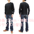 Load image into Gallery viewer, Whitesvill Plain T-shirt Men's Heavyweight Long Sleeve Pocket Tee WV68849 119 Black