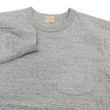 Load image into Gallery viewer, Whitesvill Plain T-shirt Men's Heavyweight Long Sleeve Pocket Tee WV68849 113 Heather-Gray