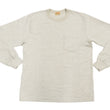 Load image into Gallery viewer, Whitesvill Plain T-shirt Men's Heavyweight Long Sleeve Pocket Tee WV68849 131 Oatmeal