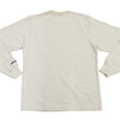 Load image into Gallery viewer, Whitesvill Plain T-shirt Men's Heavyweight Long Sleeve Pocket Tee WV68849 131 Oatmeal