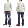 Load image into Gallery viewer, Whitesvill Plain T-shirt Men's Heavyweight Long Sleeve Pocket Tee WV68849 131 Oatmeal