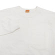 Load image into Gallery viewer, Whitesvill Plain T-shirt Men's Heavyweight Long Sleeve Pocket Tee WV68849 105 Off-white
